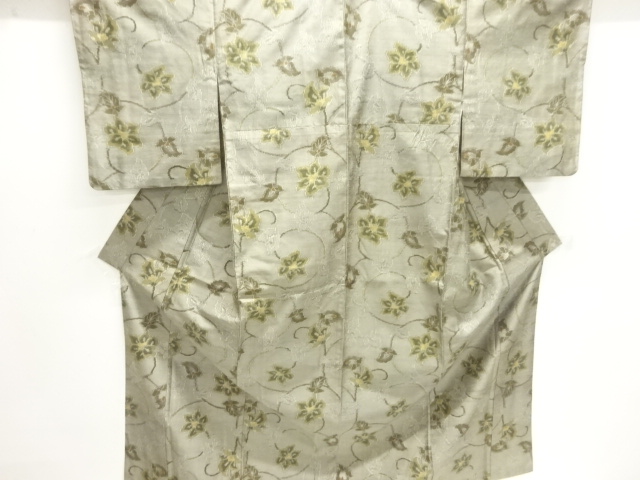 Japanese Kimono / Tsumugi Omeshi Silk
